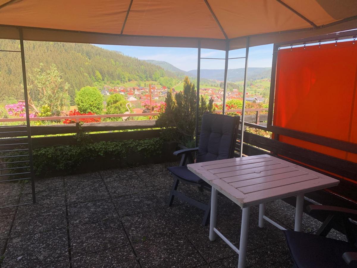 Appartement Mit Herrlicher Aussicht Uebers Murgtal Baiersbronn Exterior foto